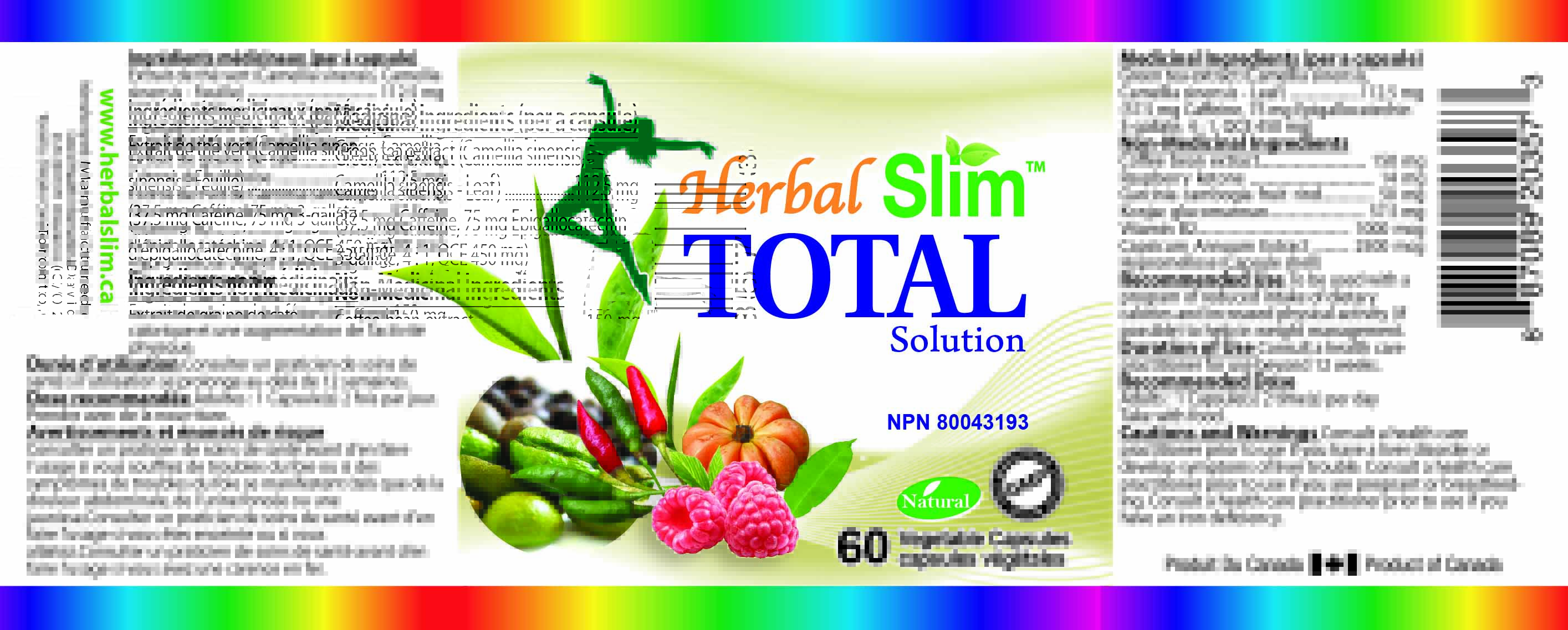 Herbal SLIM TOTAL SOLUTION